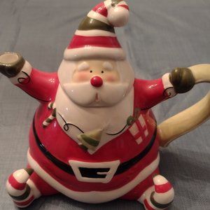 Santa Teapot by Ganz